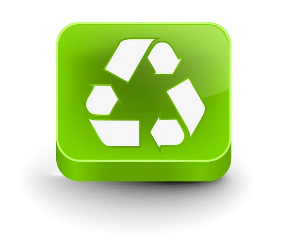 Recycle web значок — стоковий вектор