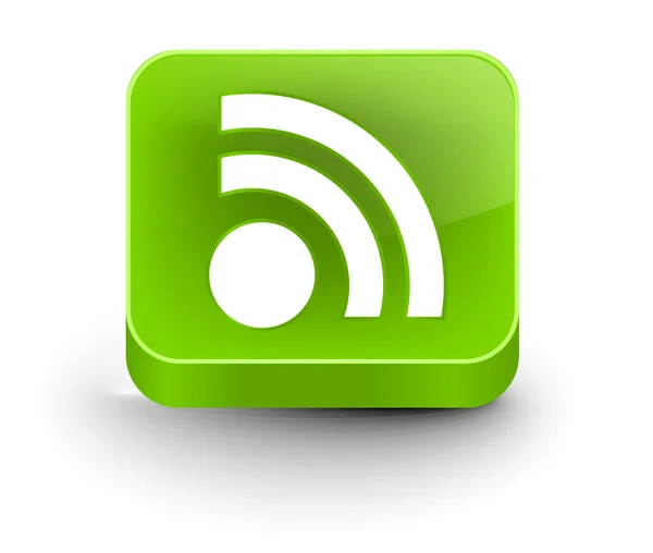 Icon дизайн RSS — стоковий вектор