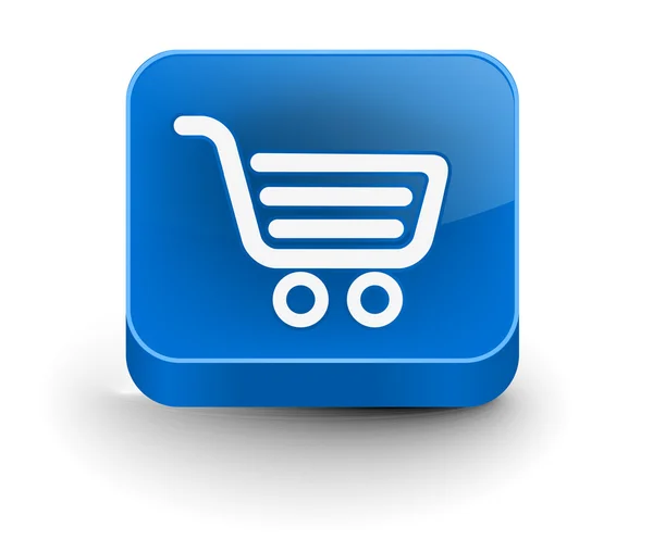 Shopping icona web — Vettoriale Stock