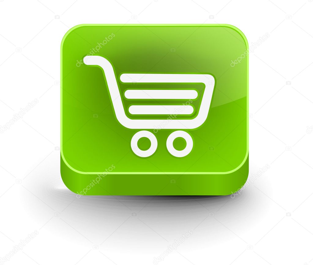 Shopping web icon