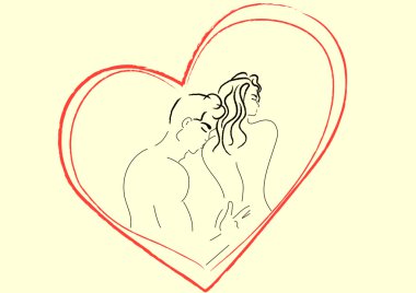 Lovers clipart