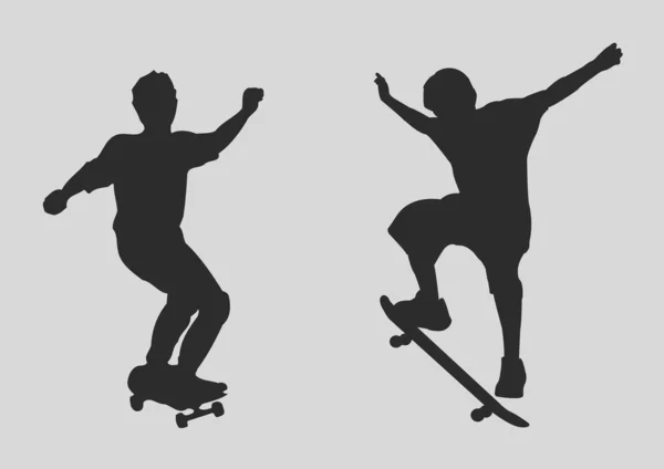 Скейтбординг — стоковий вектор