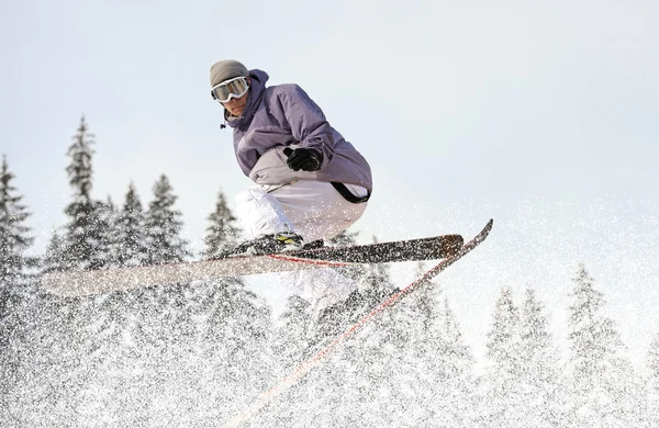 Лыжный спорт — стоковое фото