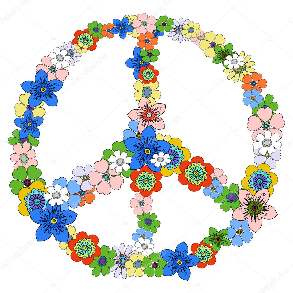 Peace floral