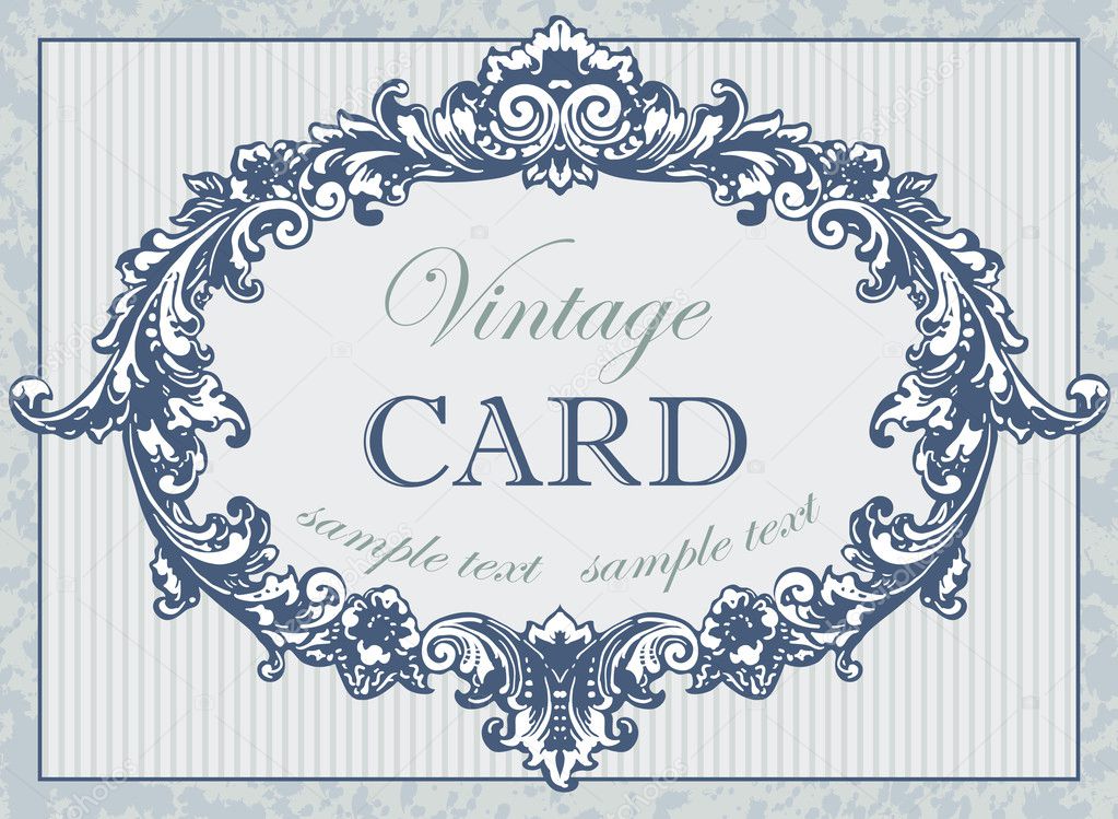 Vintage card