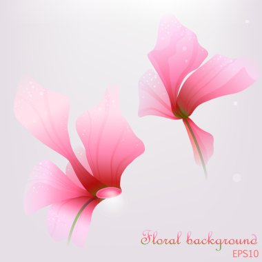 Flower background clipart