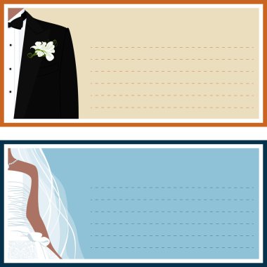 Bride and Groom clipart