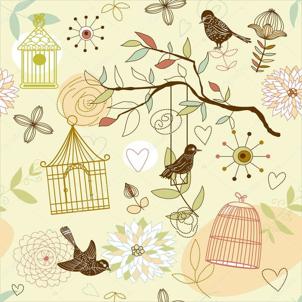 Fabric YoYo Felt Bird Free E- Pattern by Sherry Marrero of