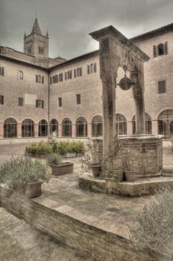 Abbazia di (Abbey) Monte Oliveto Maggiore manastır