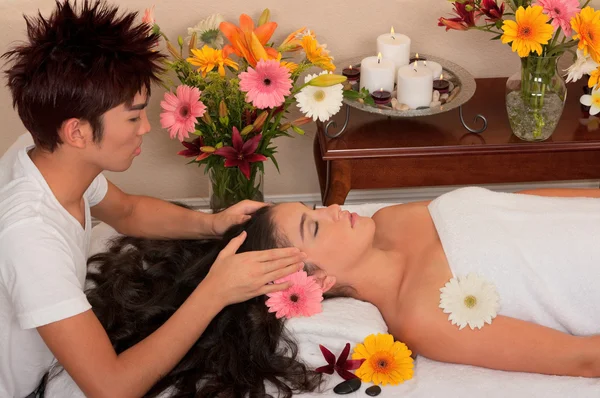 Massage och hudvård spa — Stockfoto