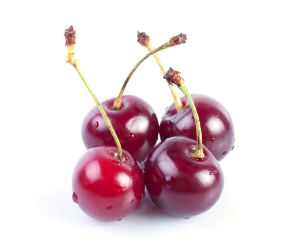 stock image Ripe cherry red