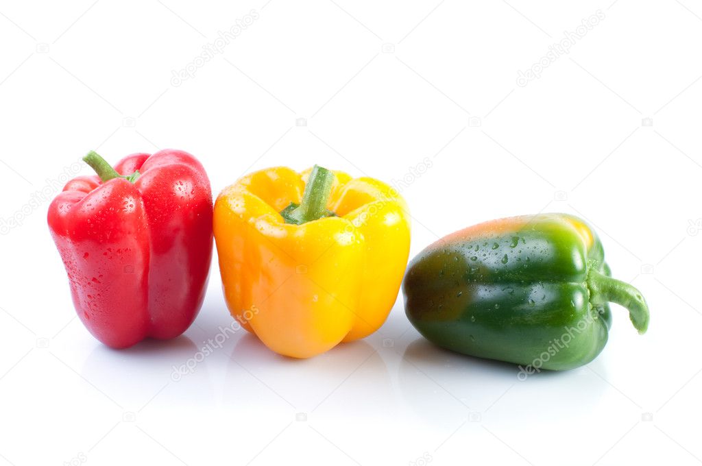 Colored peppers