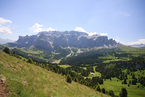 Sella montaña- Val Gardena — Foto de Stock