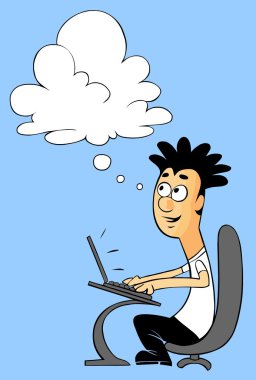 Cloud computing clipart