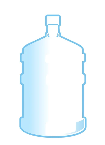 Große Plastikflasche Wasser — Stockfoto
