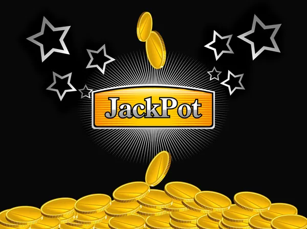 Slot-Maschine "Jackpot" — Stockfoto