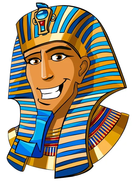 Egyptisk faraoEgyptský faraon — Stockfoto