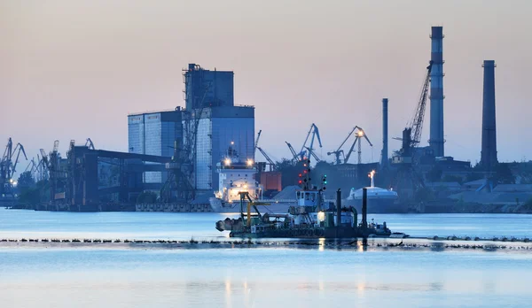 Riga port. — Stockfoto