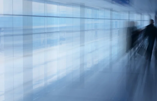 Airport interior blur — Stock Photo, Image