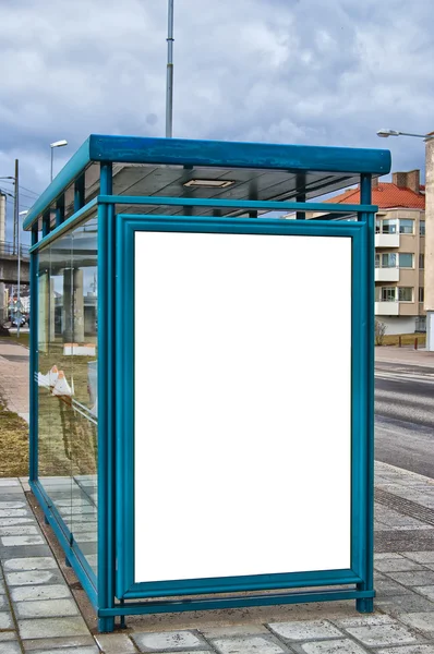 Autobusová zastávka helsingborg — Stock fotografie