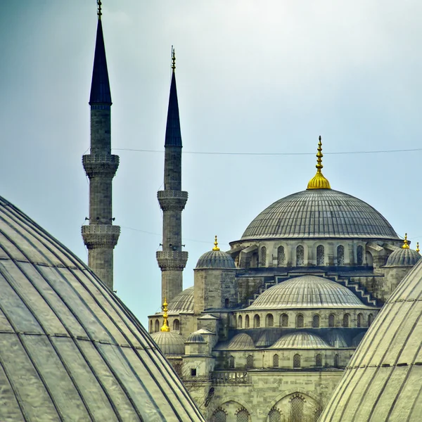 Blå moskén från hagia sophia 02 — Stockfoto