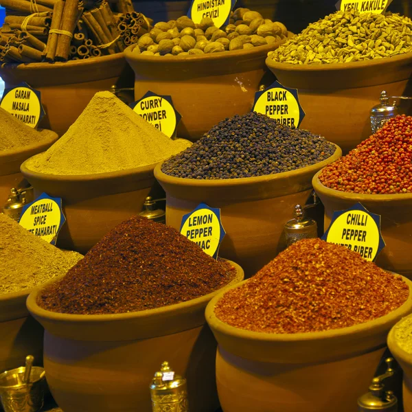 Istanbul egyptské spice trhu 03 — Stock fotografie
