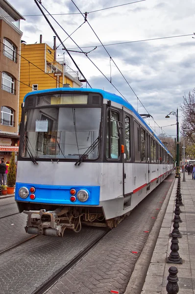 Стамбульский трамвай — стоковое фото