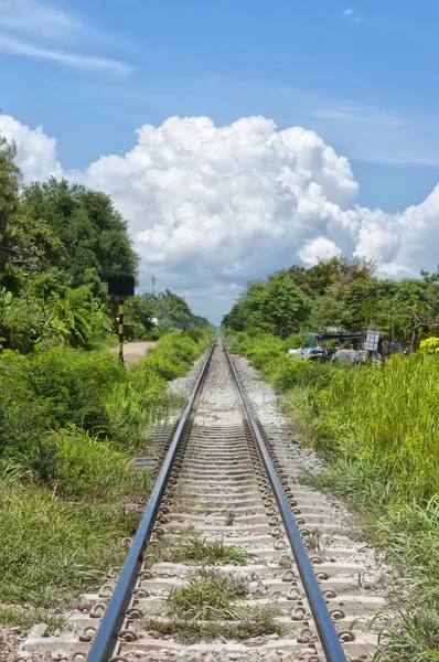 Ferrovia Thailandia — Foto Stock