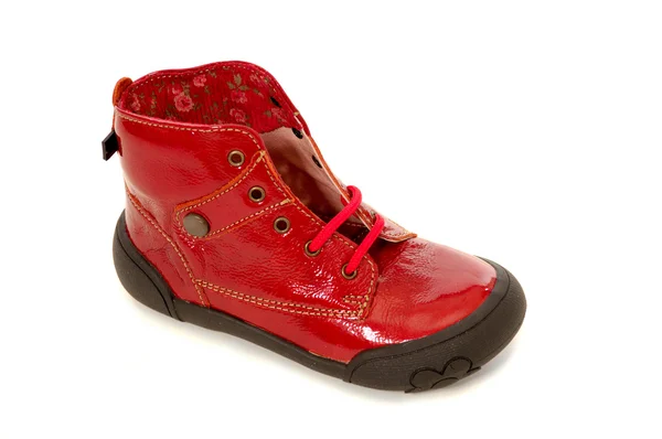Rode schoen — Stockfoto