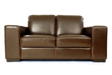 Leather sofa clipart