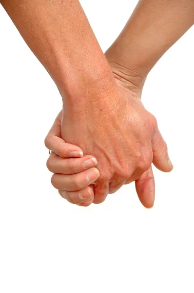 Hands of two generations — Stock Photo, Image