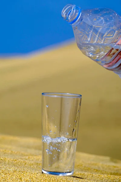 Acqua dolce e deserto — Foto Stock