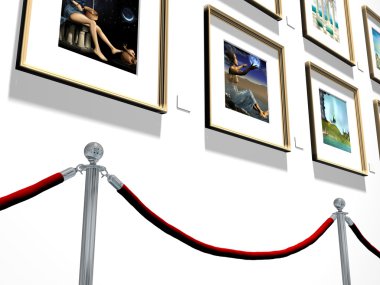 Art gallery clipart