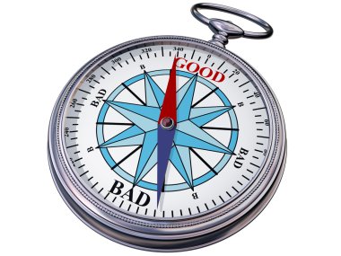 Moral compass clipart