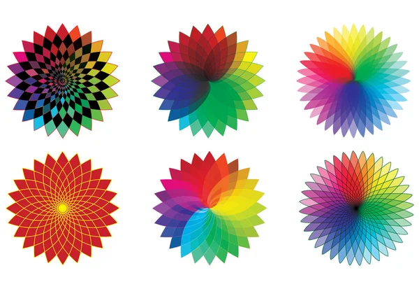 Fleurs de spectre — Image vectorielle