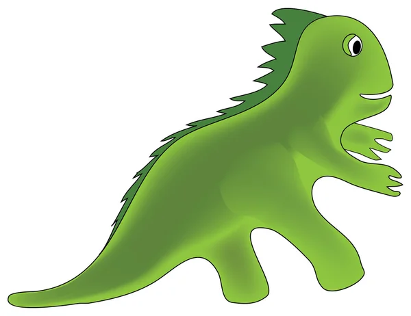 Dinosaurus vektorové ilustrace — Stockový vektor