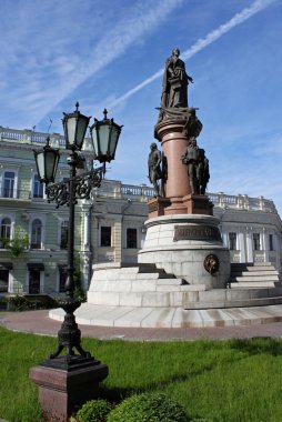 Monument to Catherine II clipart