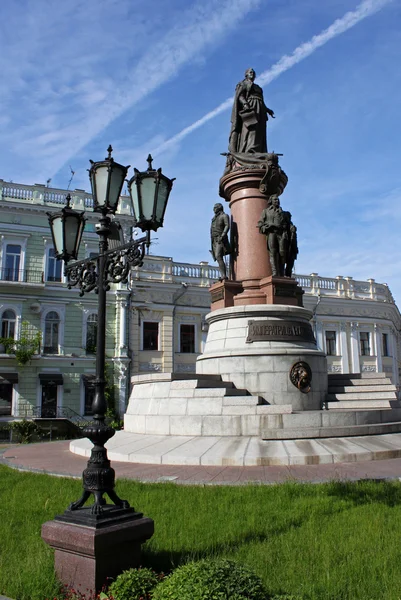 Monument to Catherine II — Stock Photo, Image