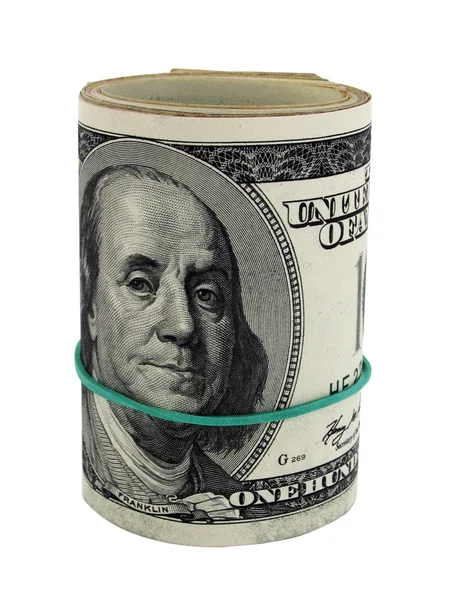 stock image Roll of dollars