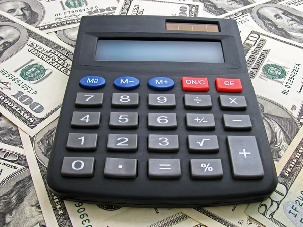 Calculating income — Stock Photo, Image