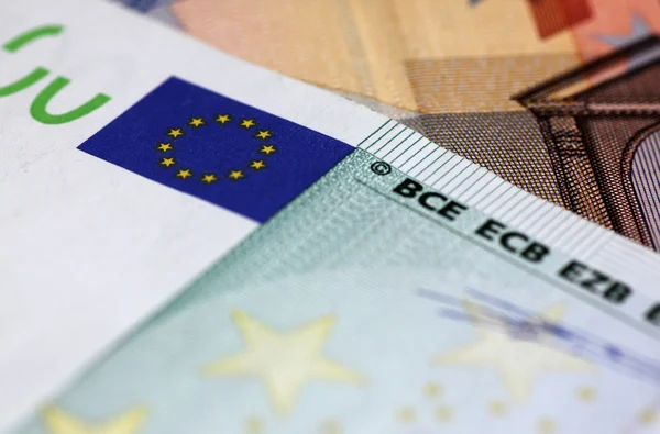Unión Europea dinero — Foto de Stock