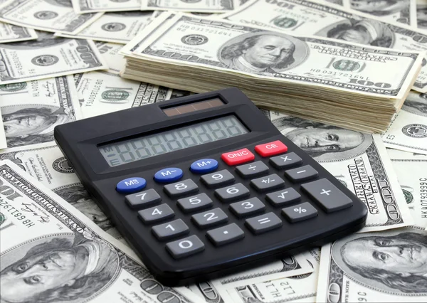 Calculating income — Stock Photo, Image