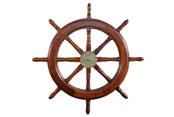 Ship 's wheel — стоковое фото