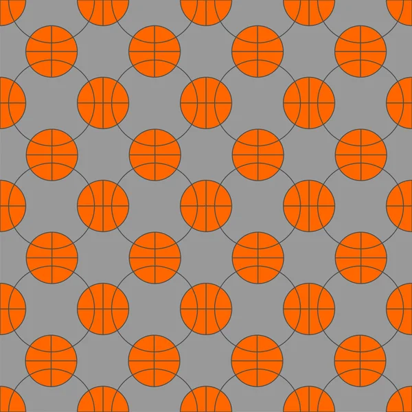 Basket bakgrund — Stock vektor