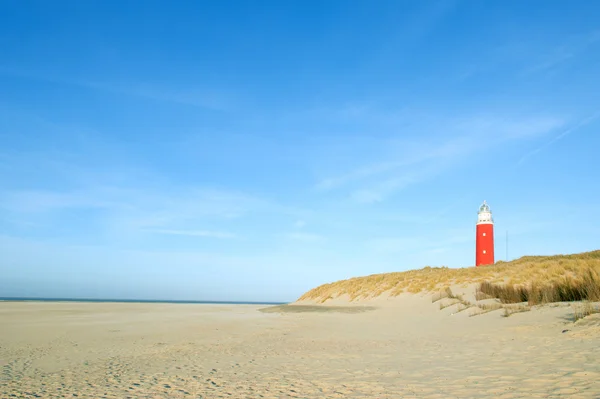 Пляж в Texel — стоковое фото