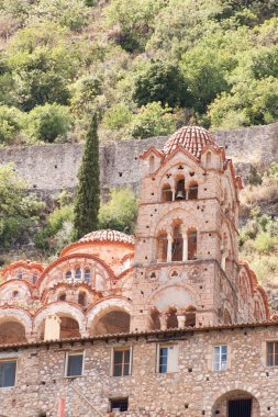 Kilisede Yunan Bizans şehri mystras