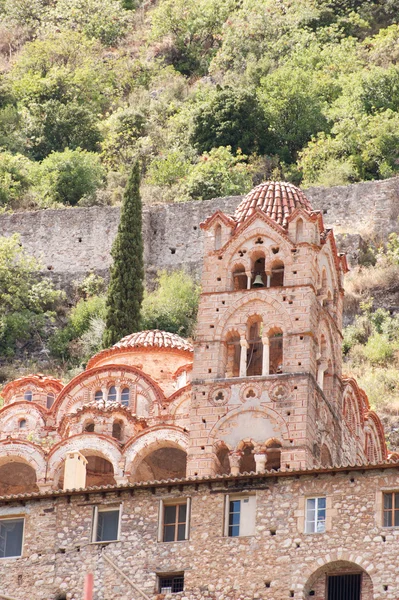 Kilisede Yunan Bizans şehri mystras — Stok fotoğraf