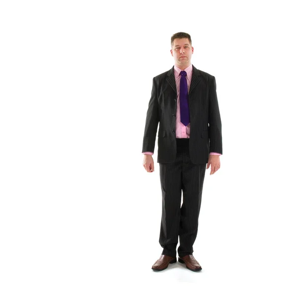 Standing business man — Stock Photo, Image