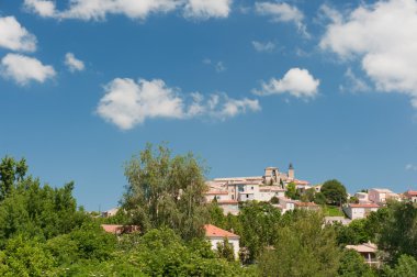 rueda vieja y barril