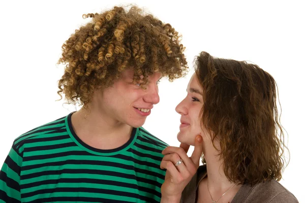 Young attractive couple — Stock Photo, Image